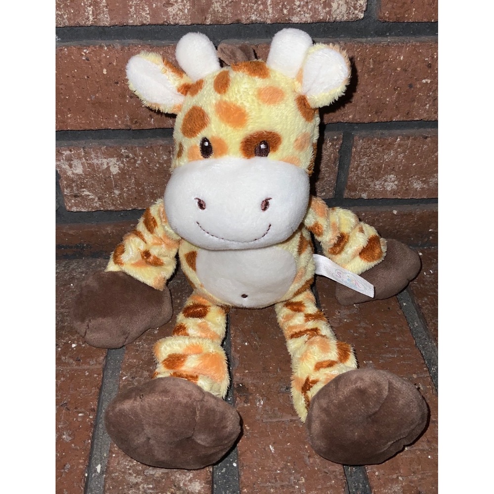Spark Create Imagine‎ Giraffe Plush Elastic Legs Baby Rattle Stuffed Animal